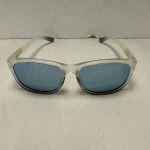 Tifosi Sunglasses Unisex OS Frosted White Swank Sport Blue Mirror Lenses 10123